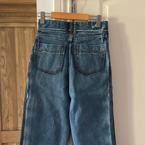 🎀 SSENSE ADER error workch blue jeans straight jeans nwot - Picture 10 of 16